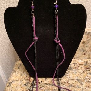 LONG tassel earrings